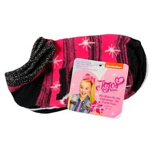JoJo Silva Nickelodeon No Show Socks 6-10 1/2